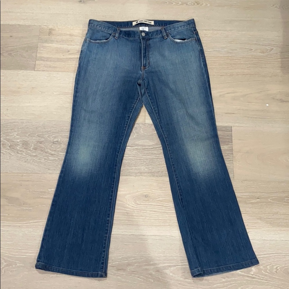GAP long and lean stretch bootcut jeans